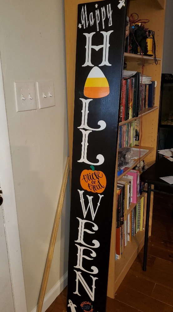 Handmade 5'5 Outside Porch Sign - Customizable - Picture 2 of 2